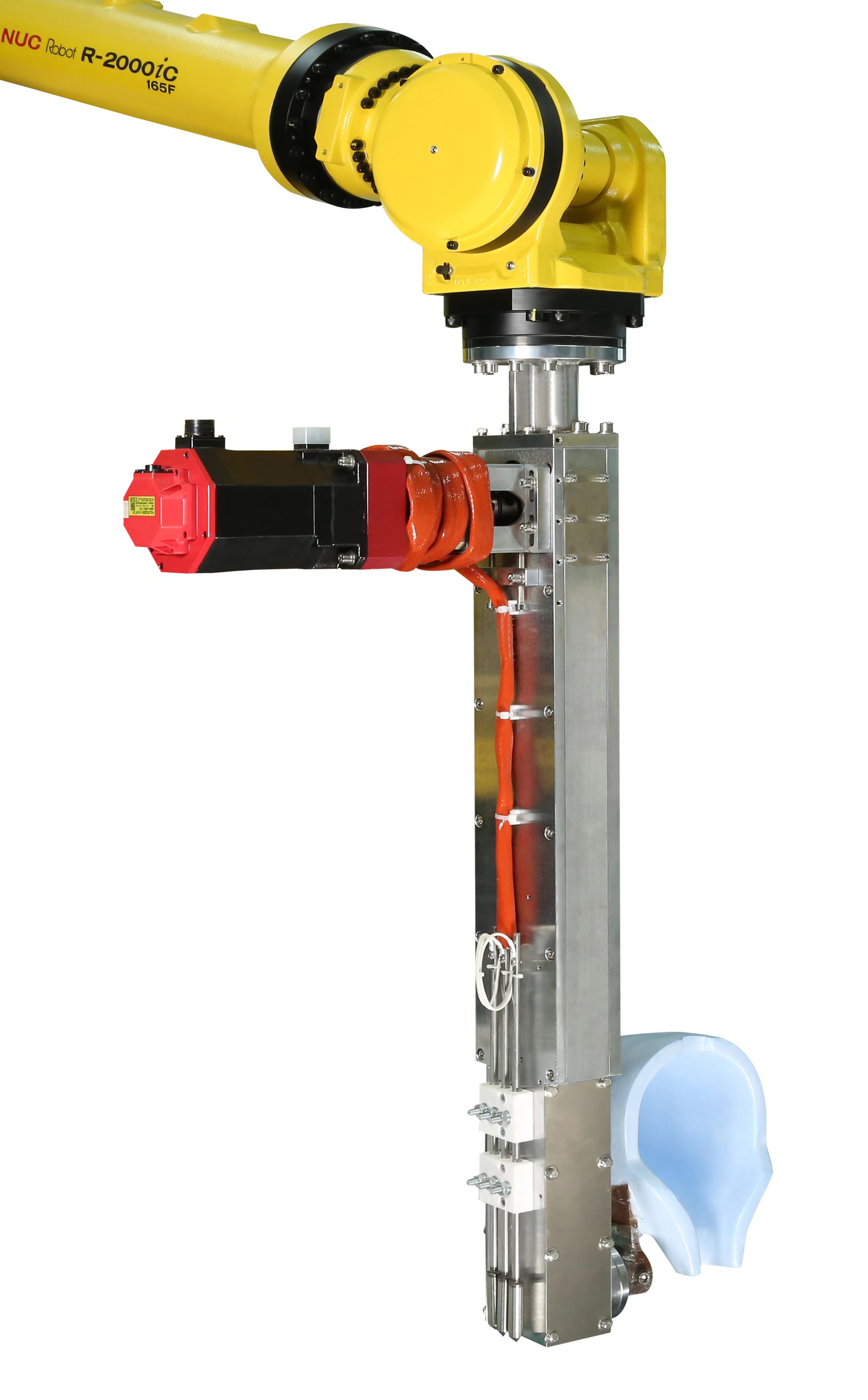 The 7th Axis Device of The Soup Ccooping Robot